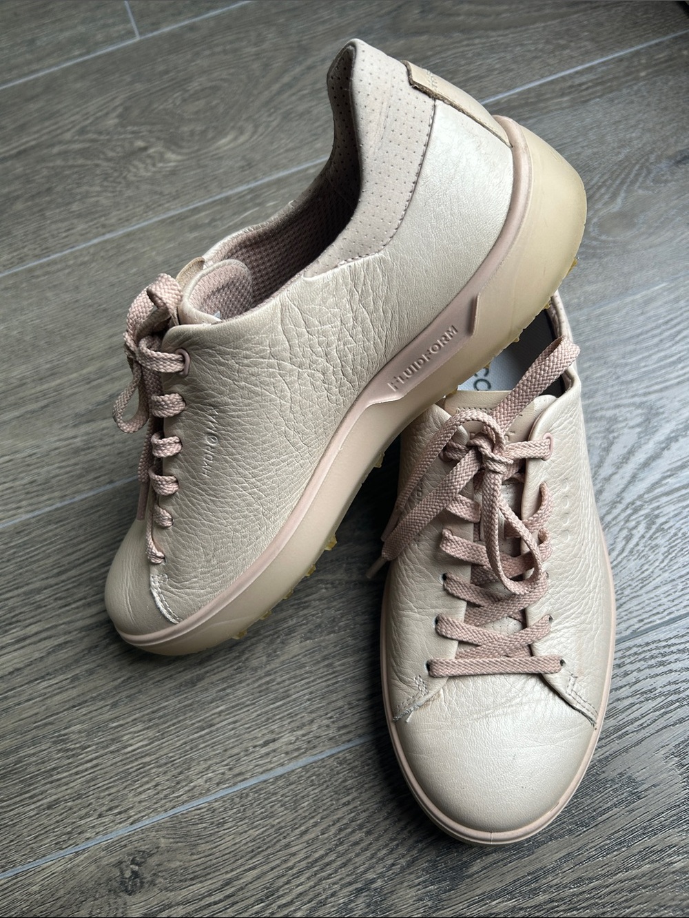 Golf Anyone? Ecco Tray Hybrid Hydromax Water Resistant Golf Shoe - Ladies 38W